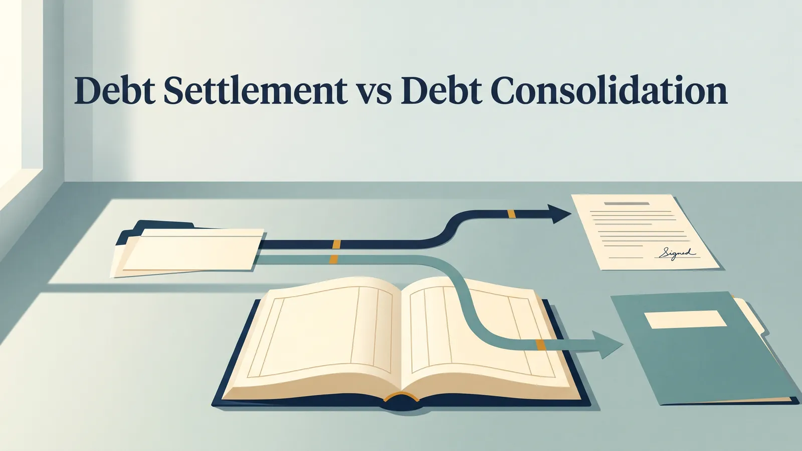 Debt Settlement vs Debt Consolidation: What Changes?